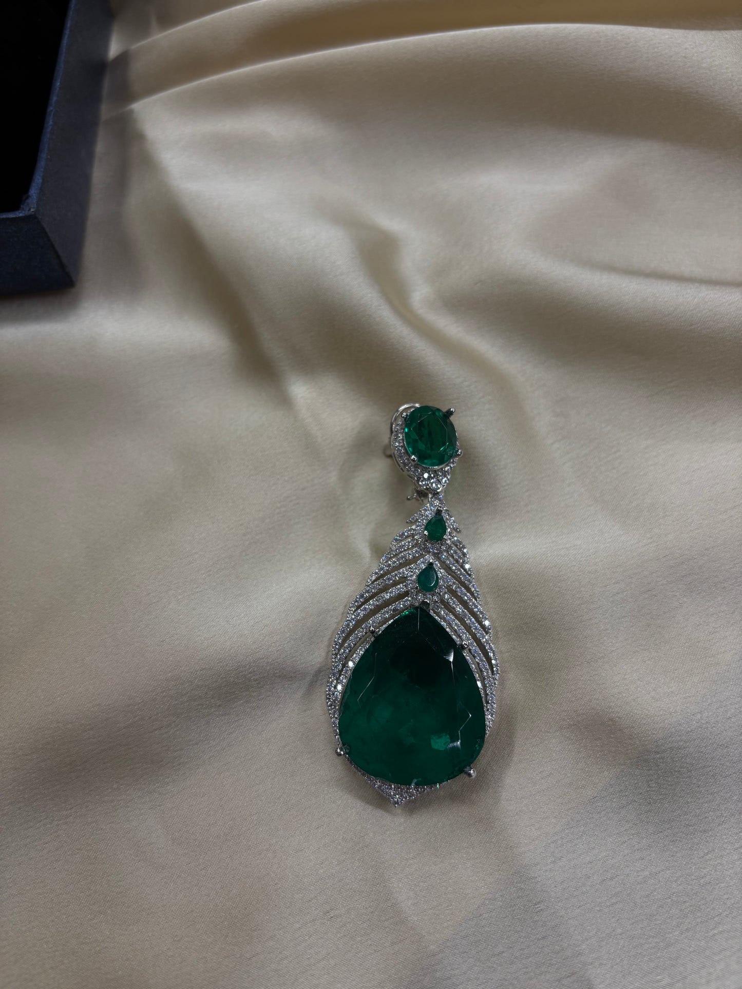 Green Crab Earrings