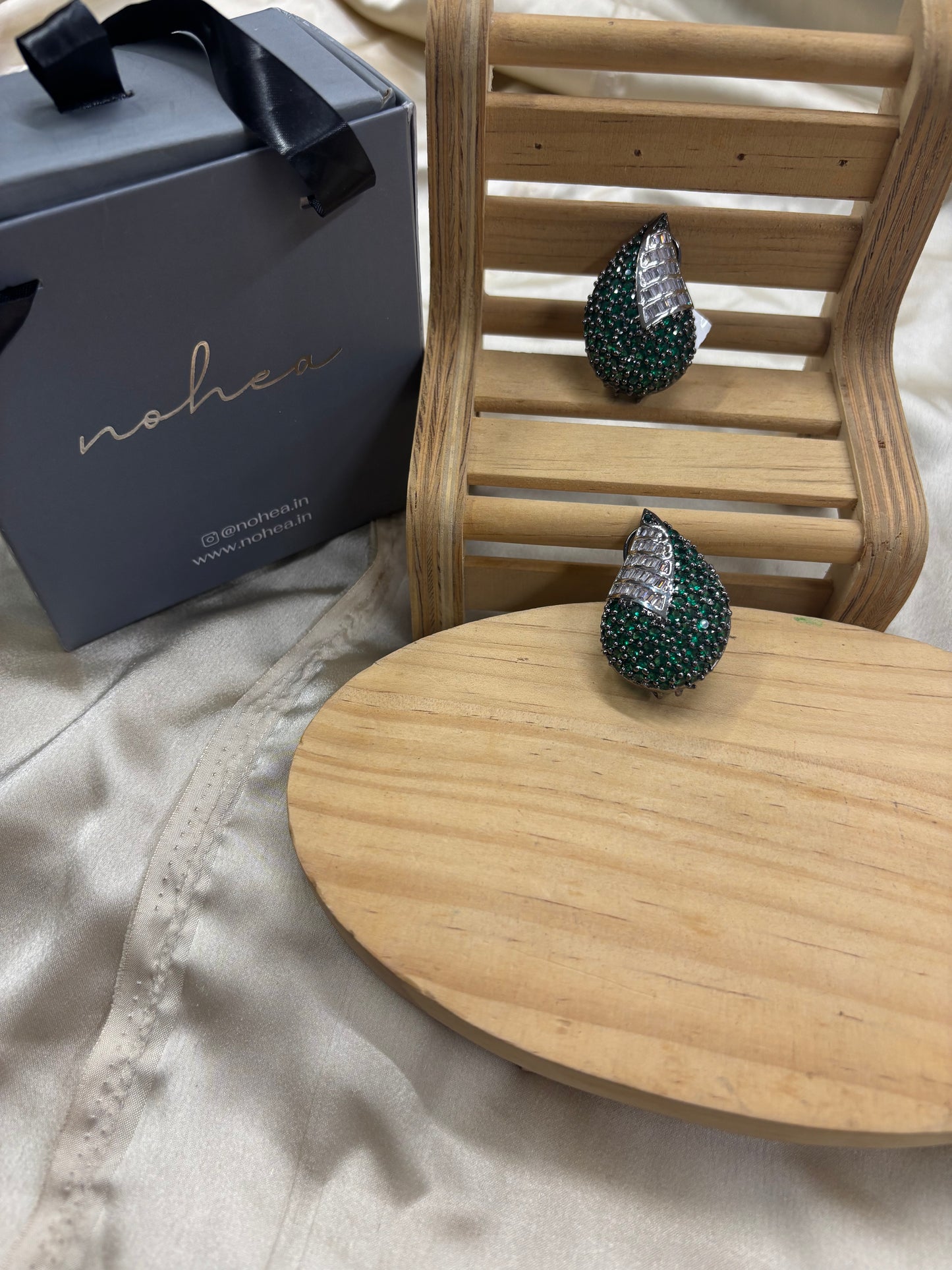 Emerald Eden Drop Earrings