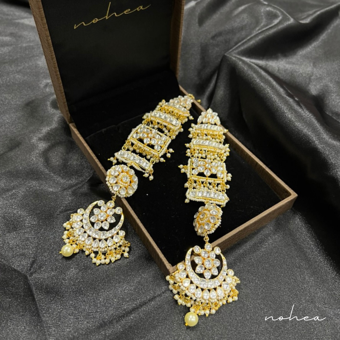 Dakini CZ Kaan Chain Earrings – Nohea Jewels