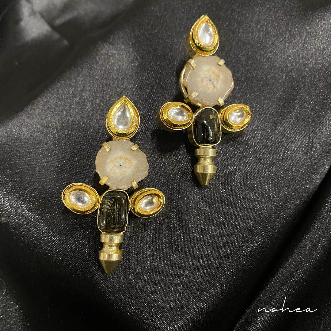 Olympus Kundan Earrings