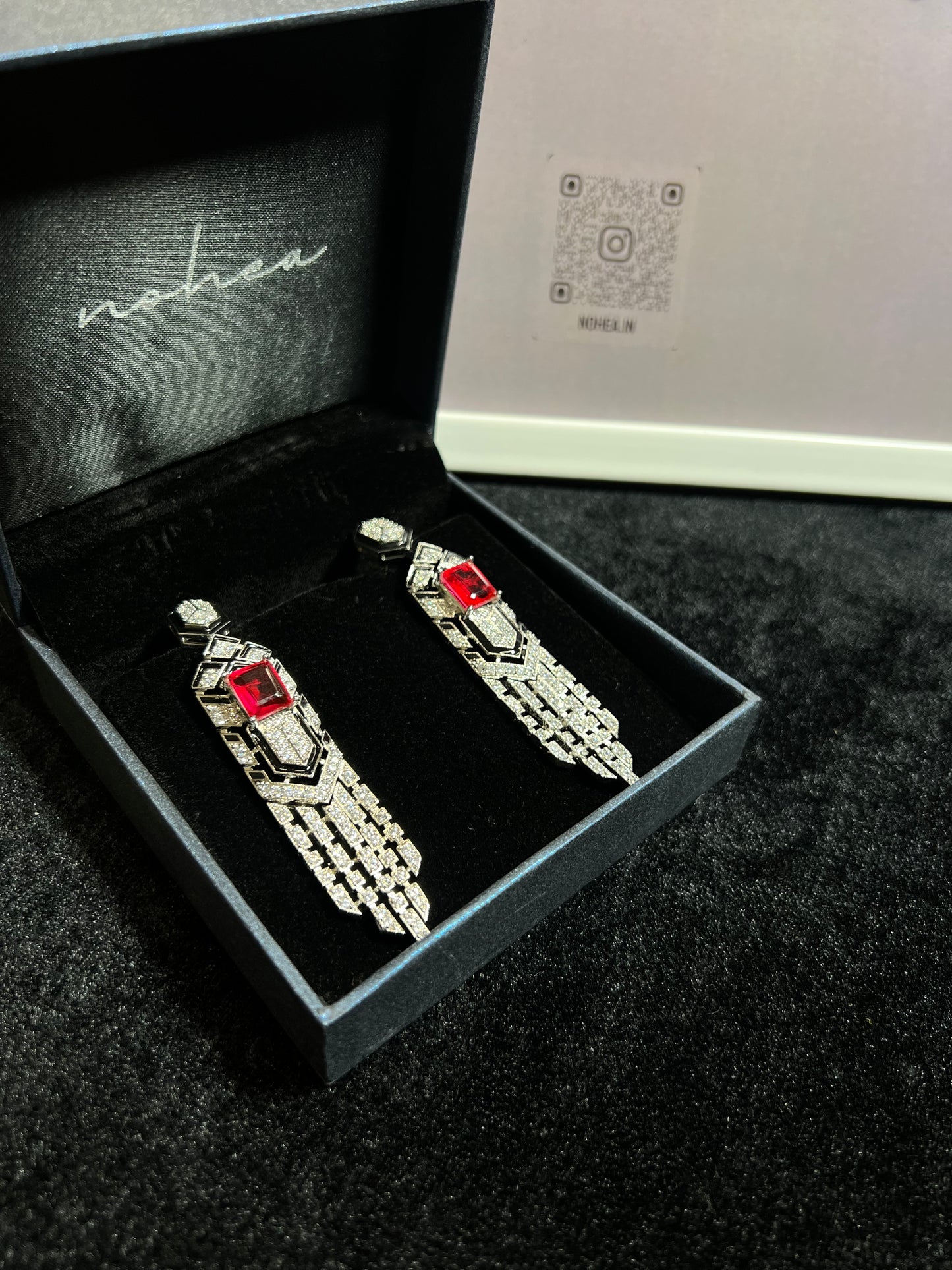 Lunette Cocktail Earrings