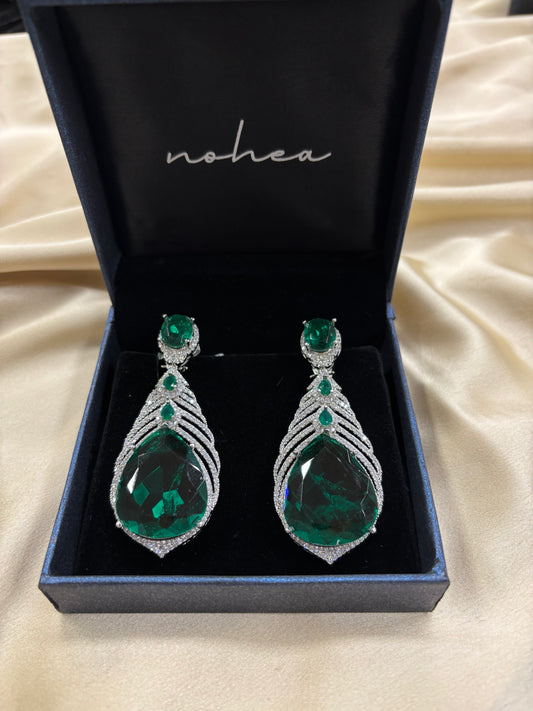 Green Crab Earrings