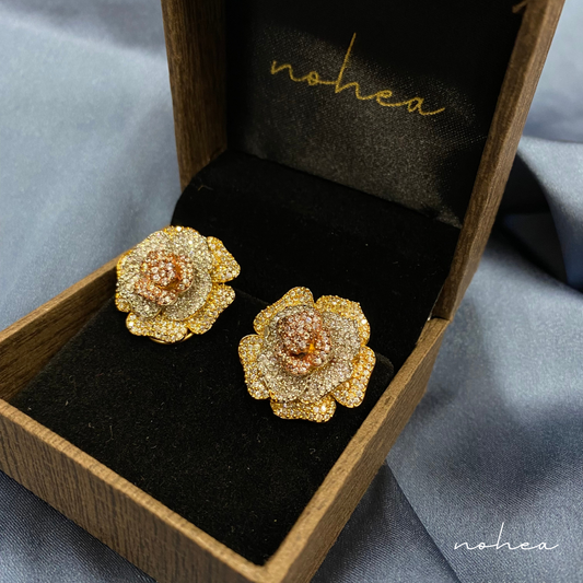 Kari Flower Stud Earrings