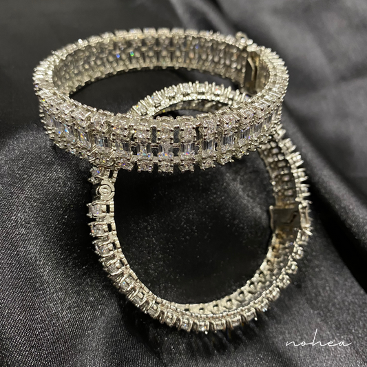 Julia Nakshatra CZ Bangles