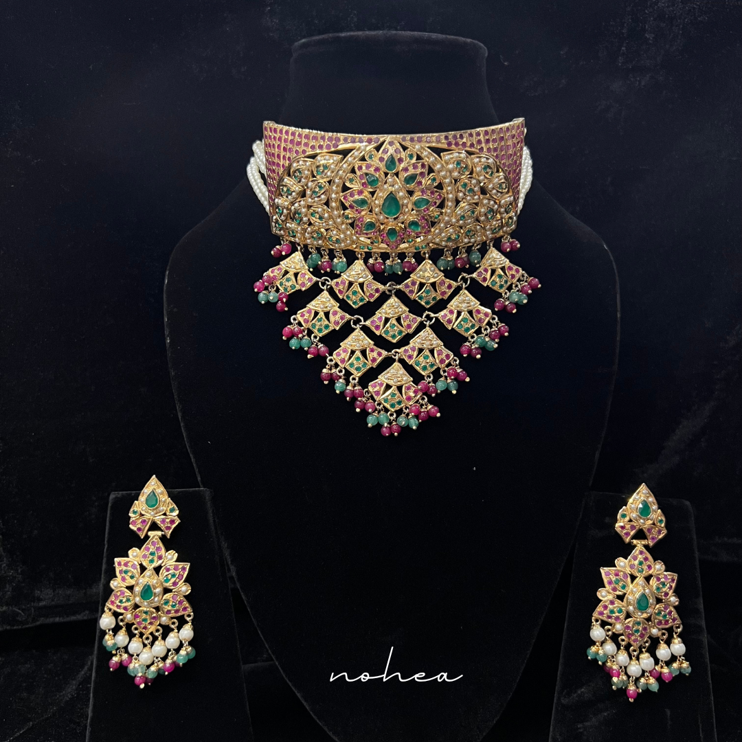 Zariza Jadau Choker Set