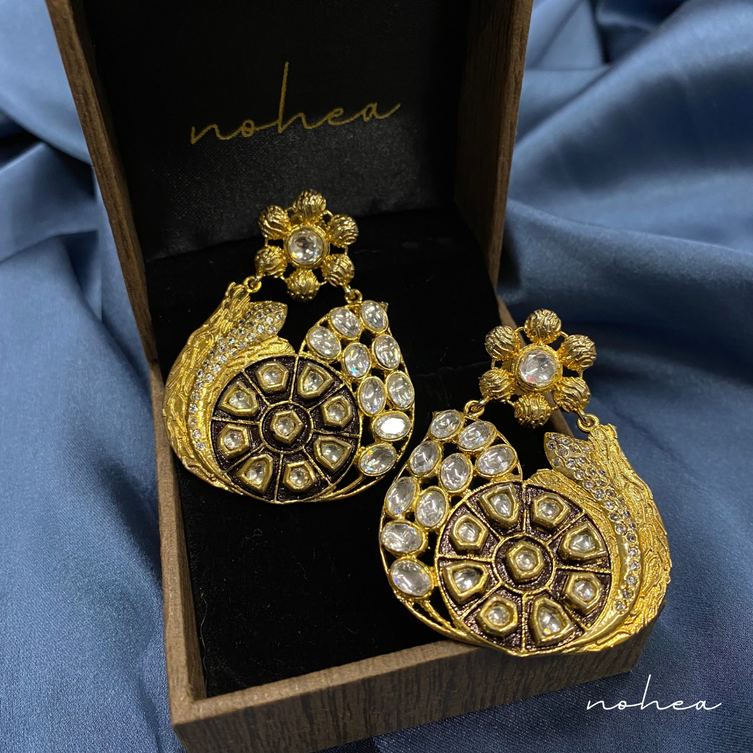 Noor Kundan Earrings