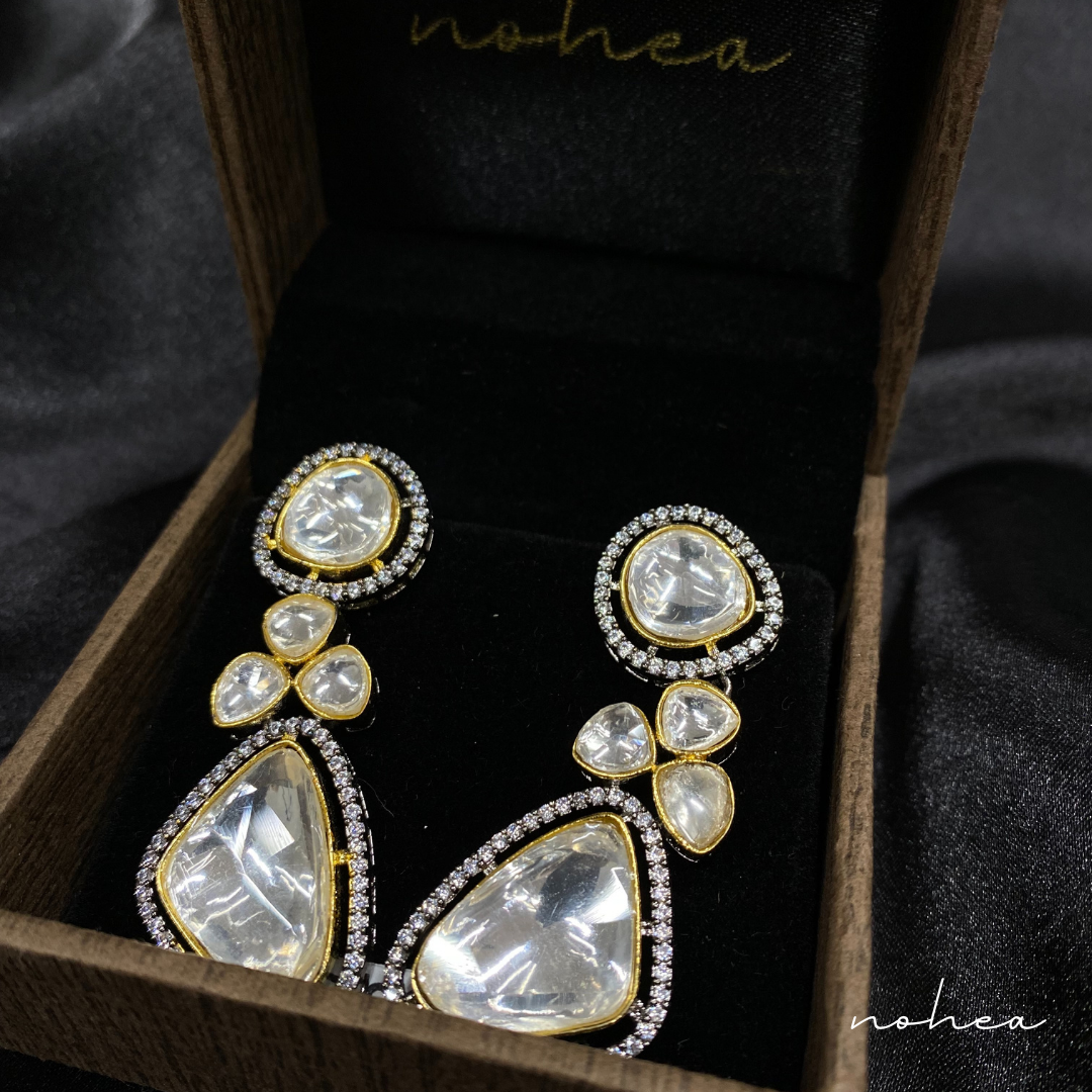 Harriet Kundan Earrings