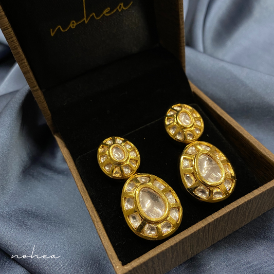 Vanessa Polki Kunda Earrings