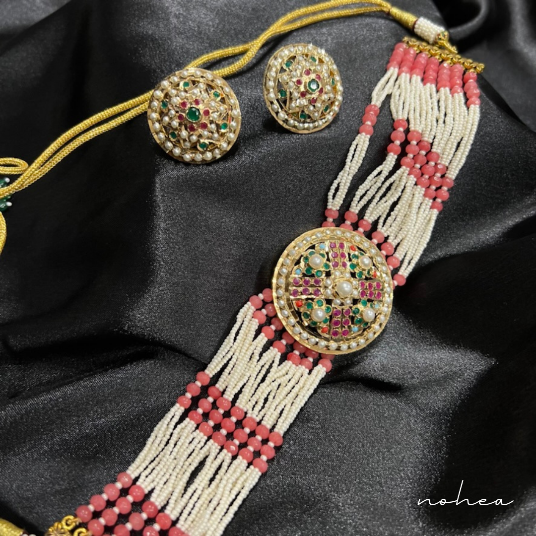 Maleeha Jadau Jewellery Set