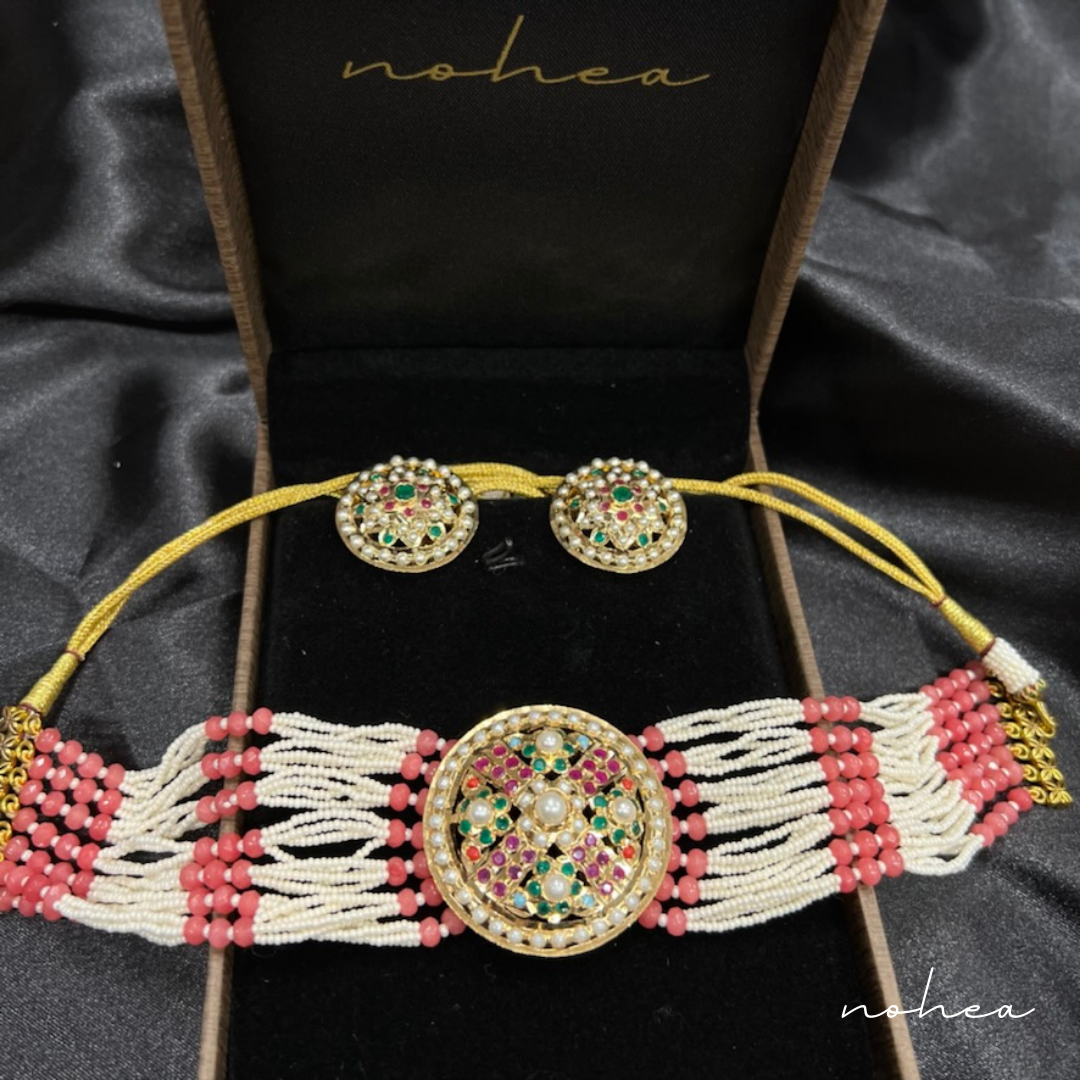 Maleeha Jadau Jewellery Set