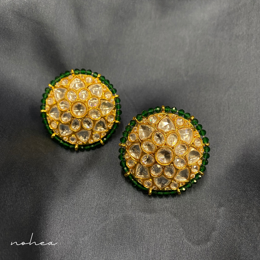 Winona Kundan Studs