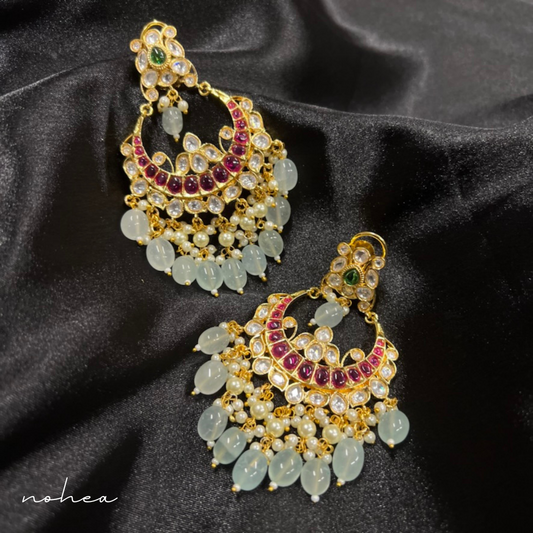 Elena Kundan Earrings